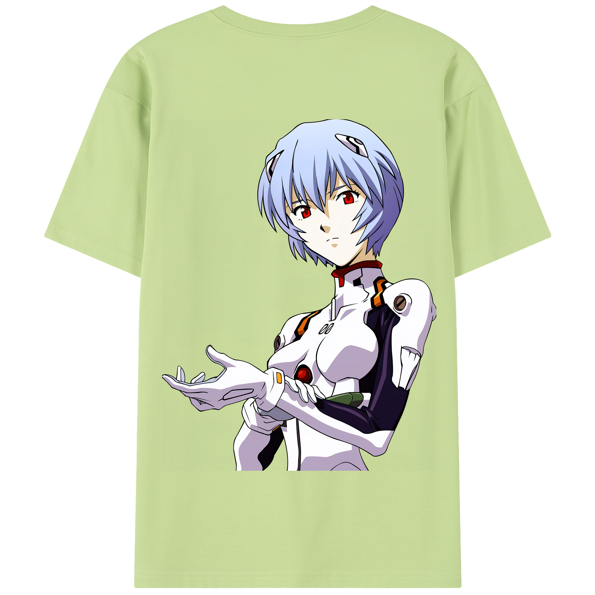 （画像用） EVA 新世紀エヴァンゲリオン 綿100％半袖Tシャツ（背面プリント）